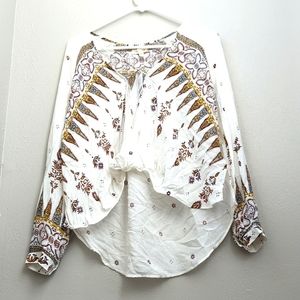 Silence + noise blouse